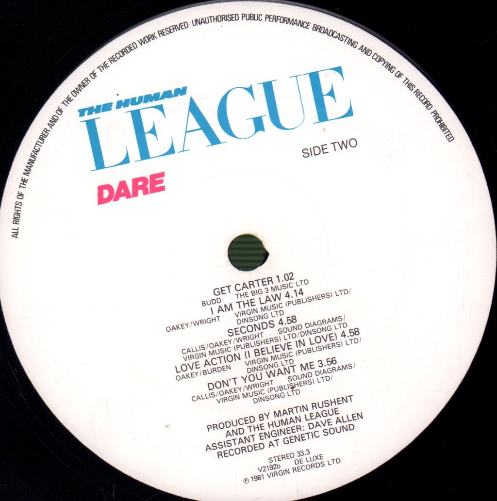 Human League - Dare - Lp
