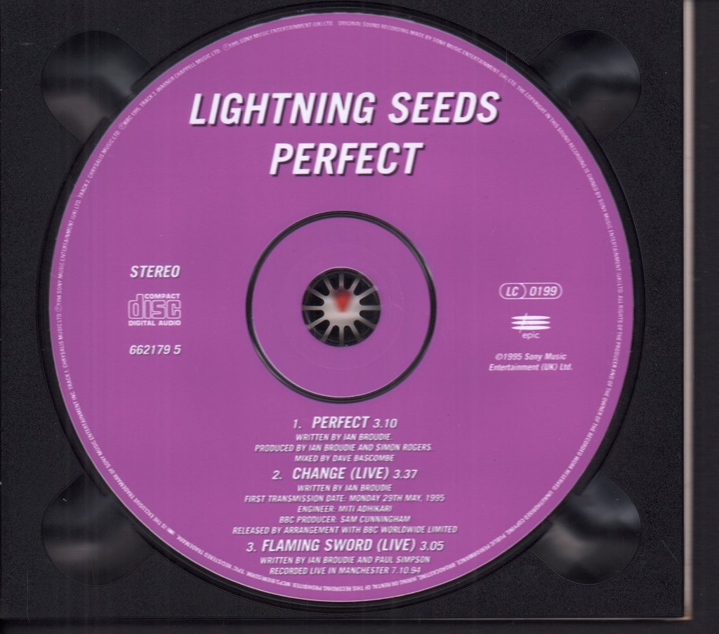 Lightning Seeds - Perfect - Cd