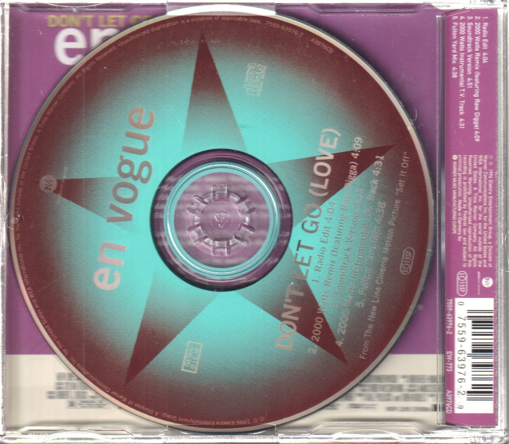 En Vogue - Don't Let Go (Love) - Cd