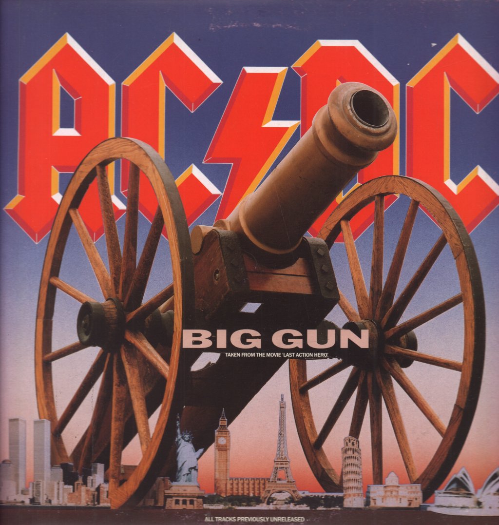 AC/DC - Big Gun - 12 Inch