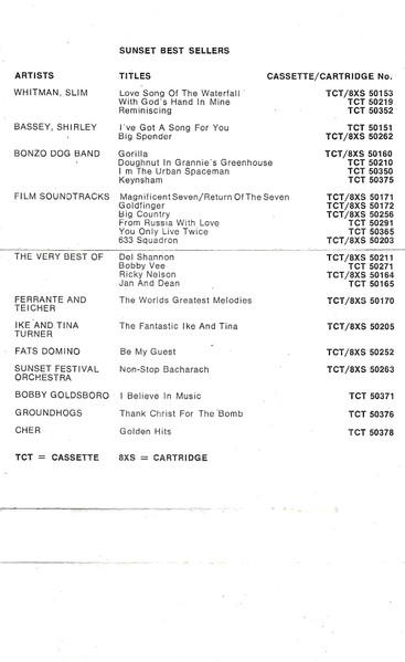 Man - 1970 - Cassette