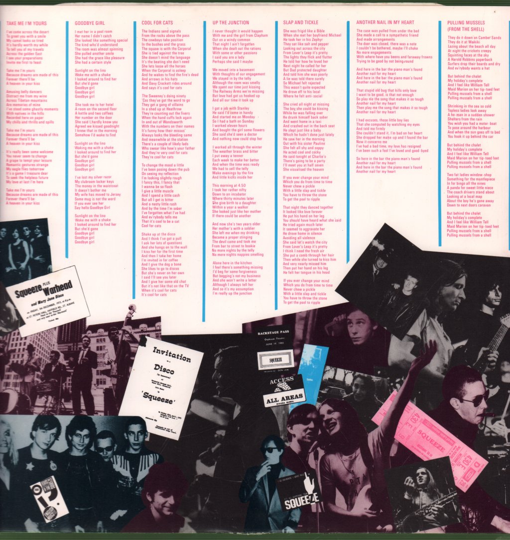 Squeeze - Singles 45'S And Under - Lp