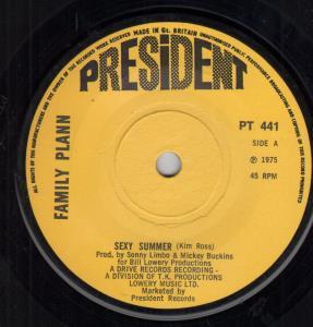 Family Plann - Sexy Summer - 7 Inch