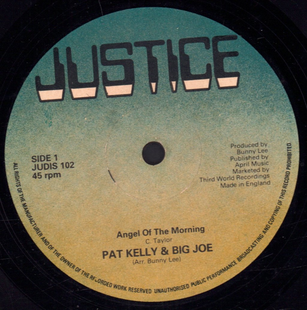 Big Joe - Angel Of The Morning / No Love - 12 Inch