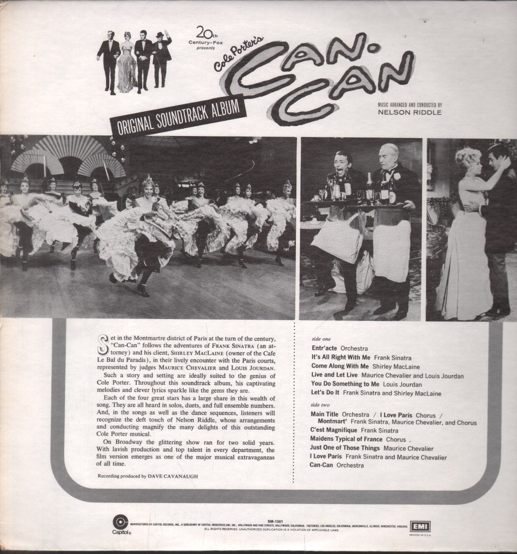 Can Can - Original Soundtrack Album - Lp