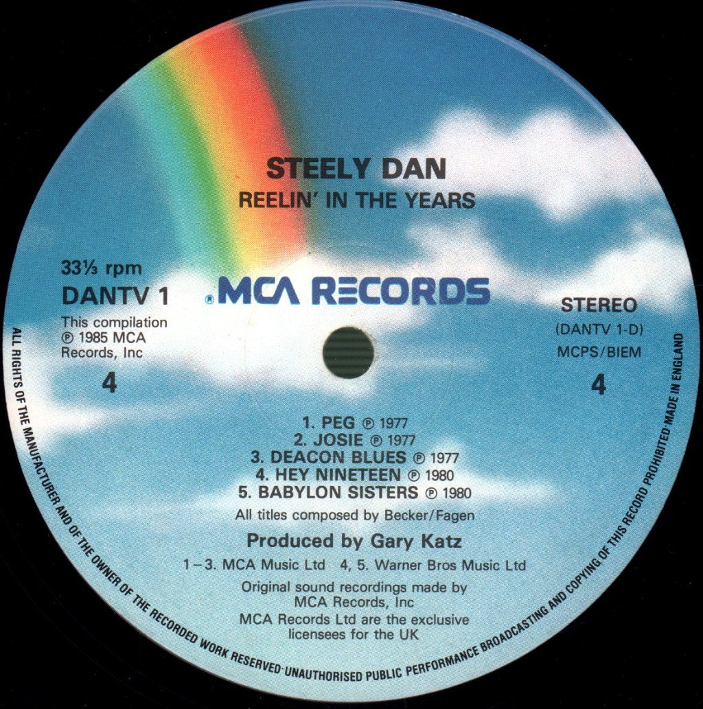 Steely Dan - Reelin' In The Years (Very Best Of) - Double Lp