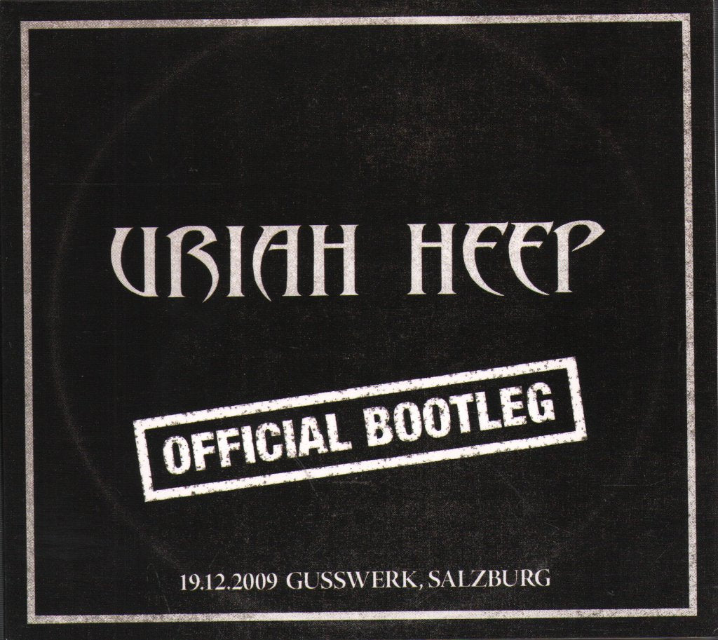 Uriah Heep - Official Bootleg - 19.12.2009 Gusswerk, Salzburg - Cd Set