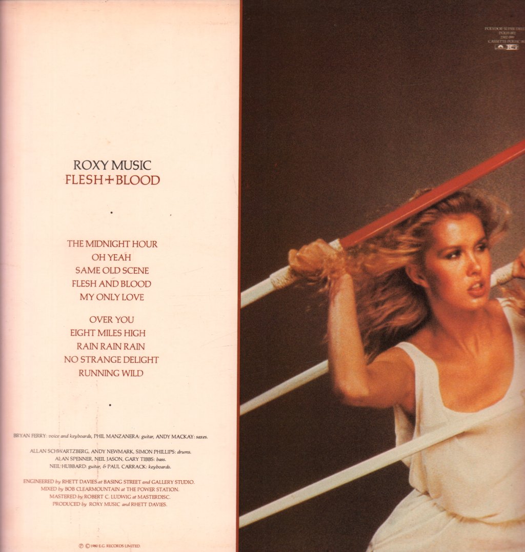Roxy Music - Flesh And Blood - Lp
