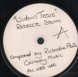Rebecca Storm - Widows Tears - 7 Inch