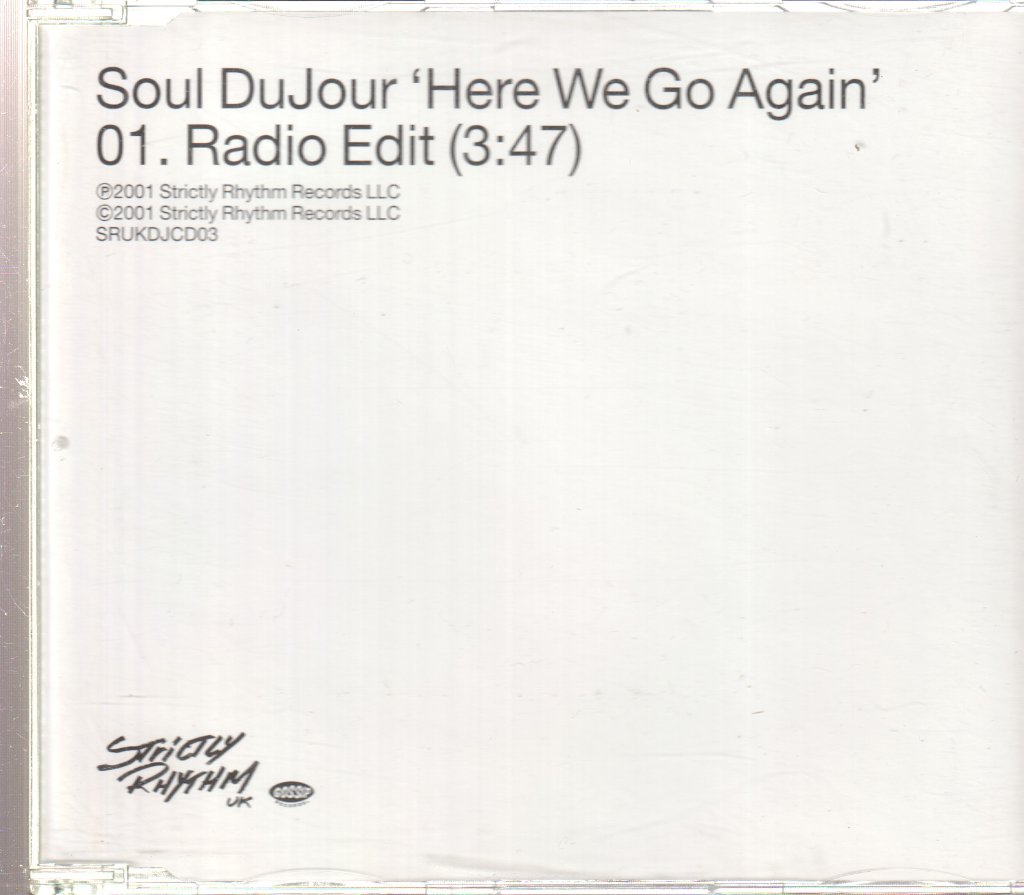 Soul Dujour - Here We Go Again - Cd