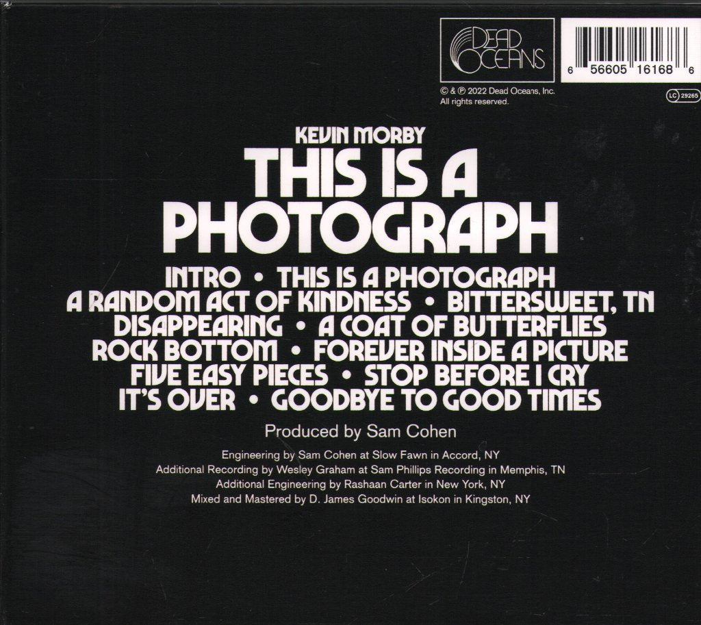 Kevin Morby - This Is A Photograph - Cd