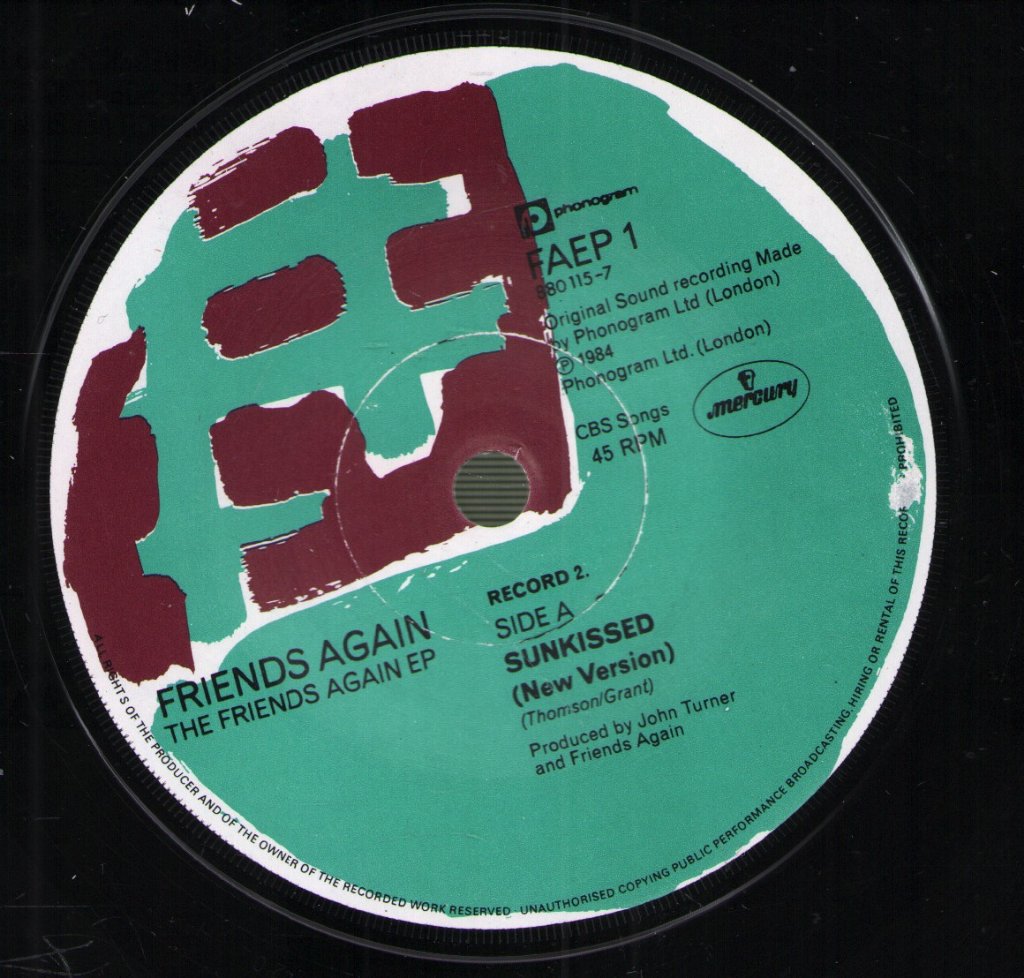 Friends Again - Friends Again Ep - 7 Inch