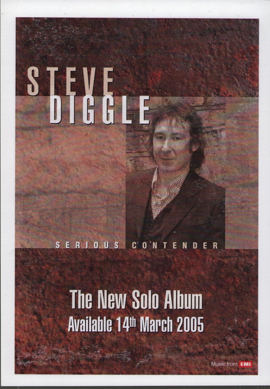 Buzzcocks/Steve Diggle - Complete/Serious Contender - Flyer