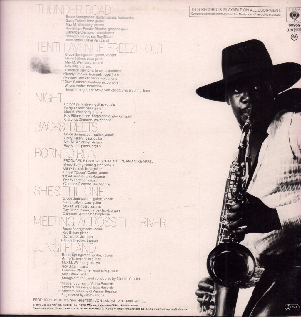 Bruce Springsteen - Born To Run - Lp