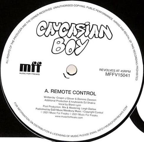 Caucasian Boy - Remote Control EP - 12 Inch