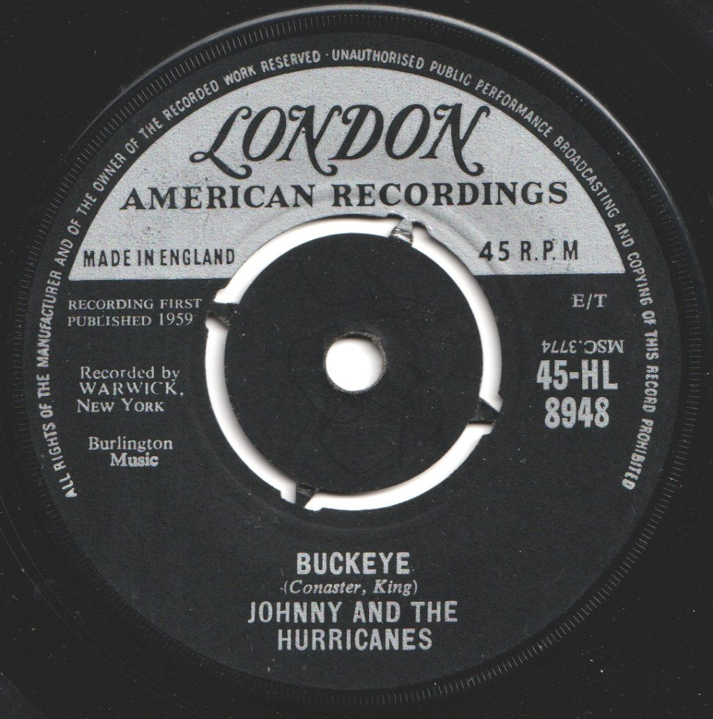Johnny And The Hurricanes - Red River Rock - 7 Inch