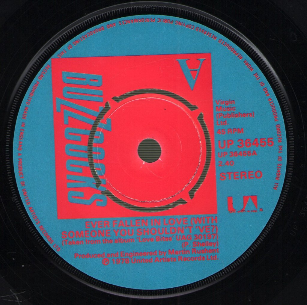 Buzzcocks - Ever Fallen In Love - 7 Inch