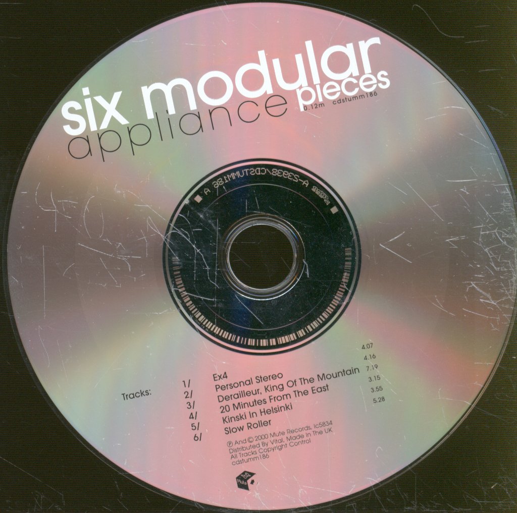 Appliance - Six Modular Pieces - Cd