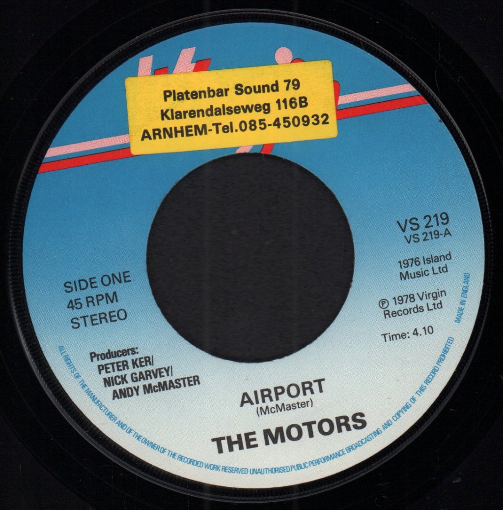 Motors - Airport - 7 Inch