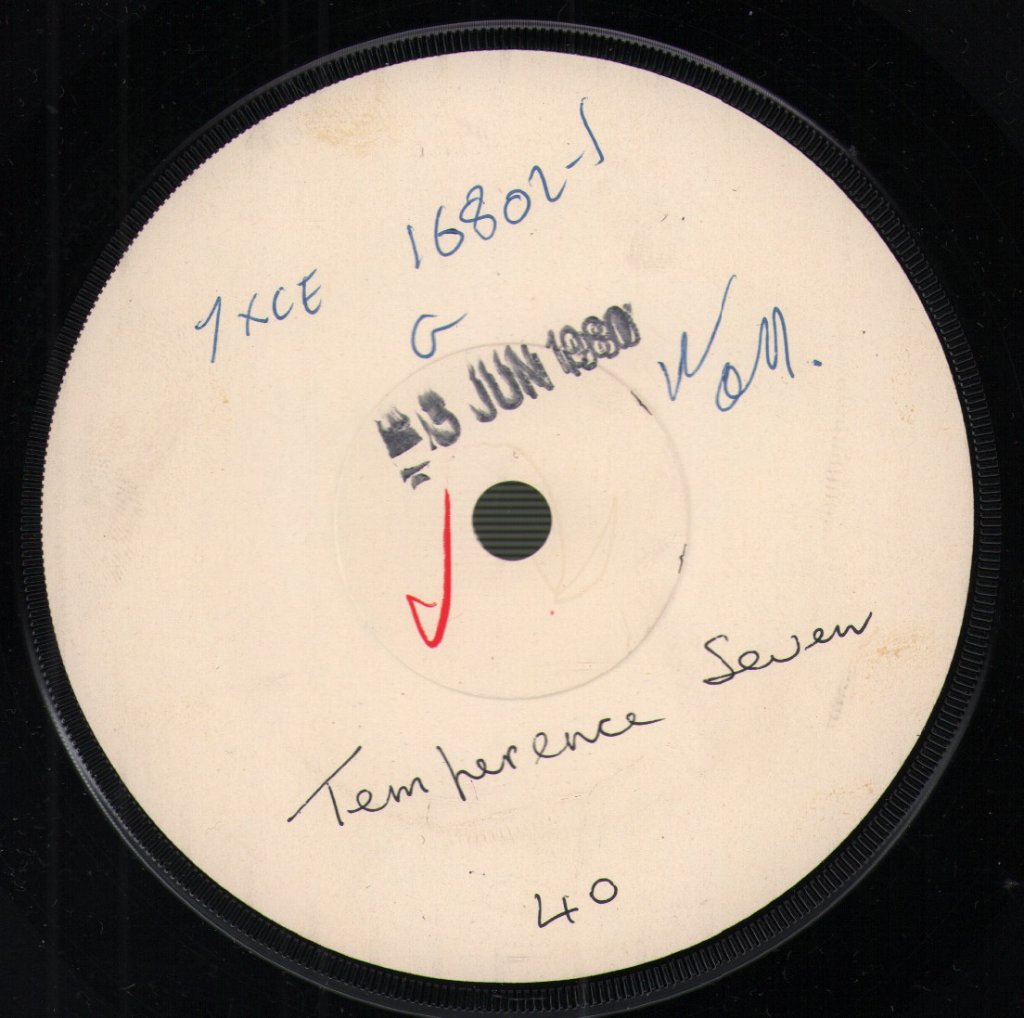 Temperance Seven - Pasadena - 7 Inch