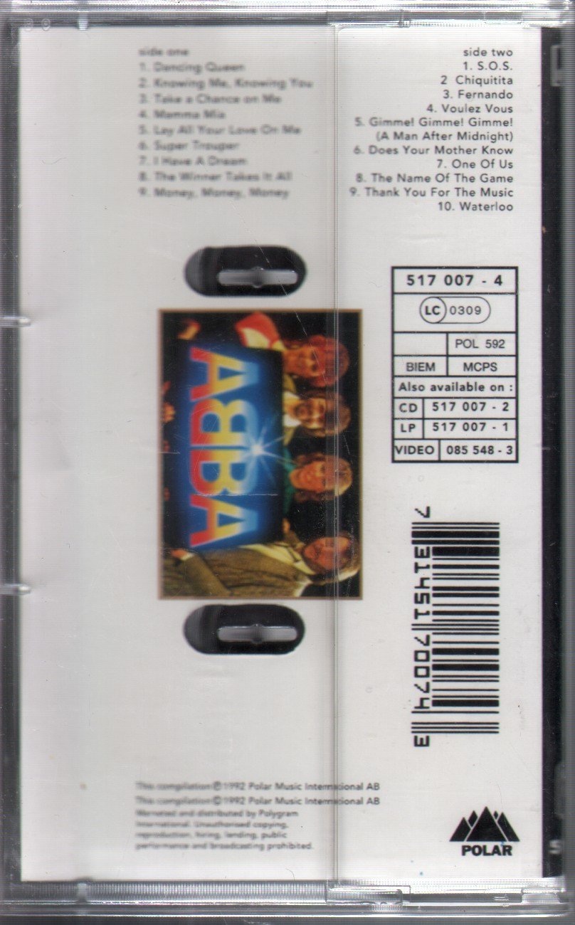 ABBA - Gold (Greatest Hits) - Cassette