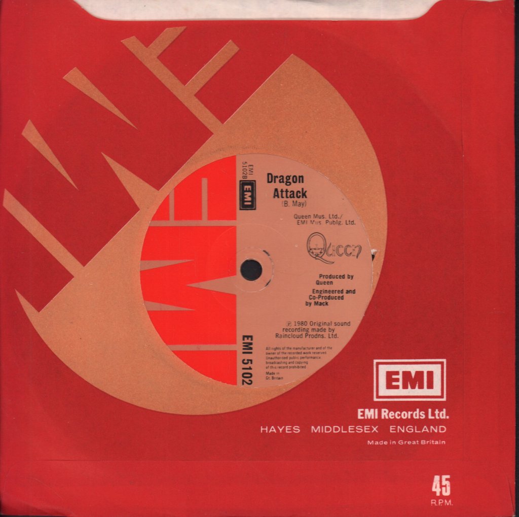 Queen - Another One Bites The Dust - 7 Inch