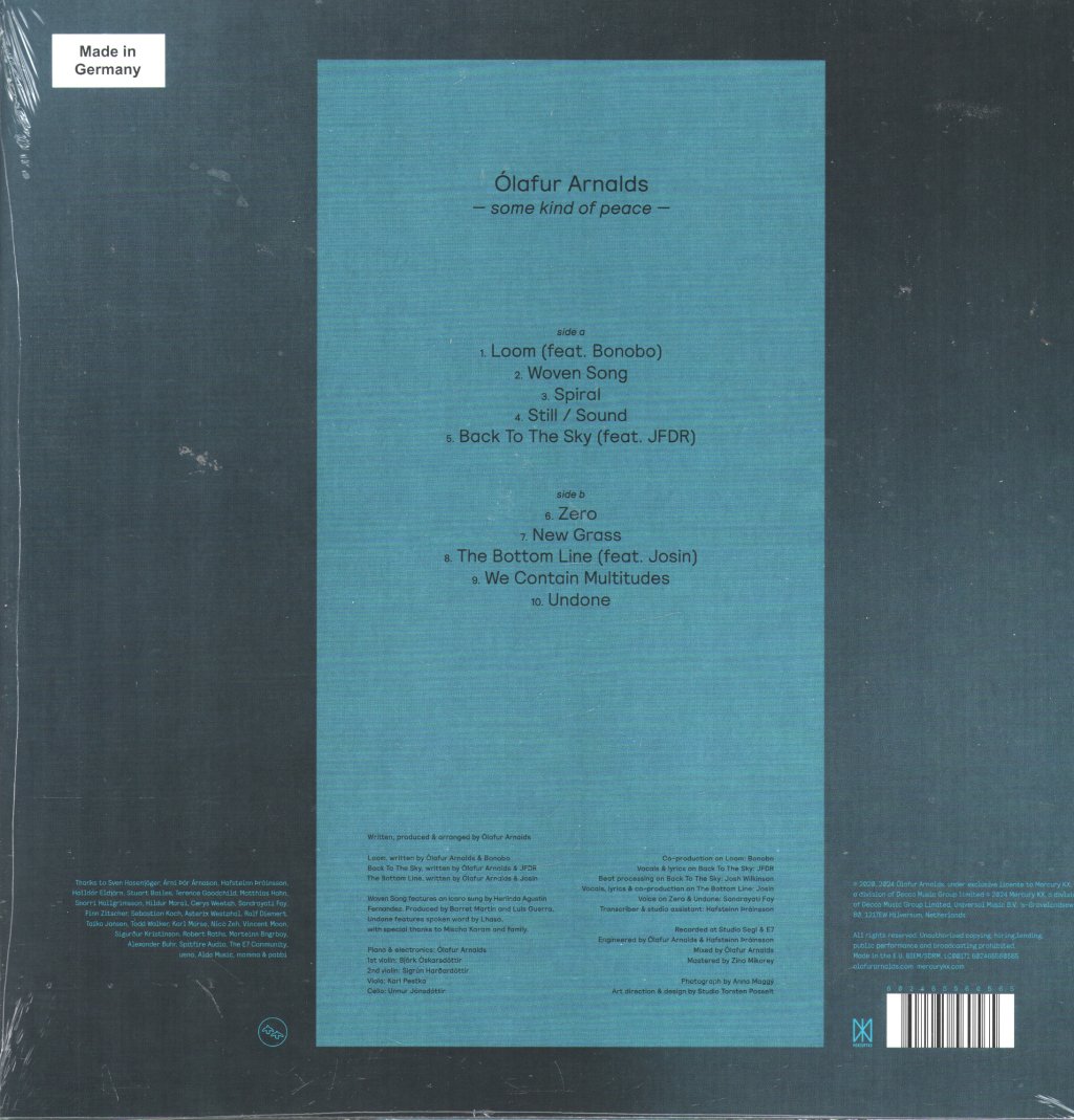Ólafur Arnalds - Some Kind of Peace - Lp