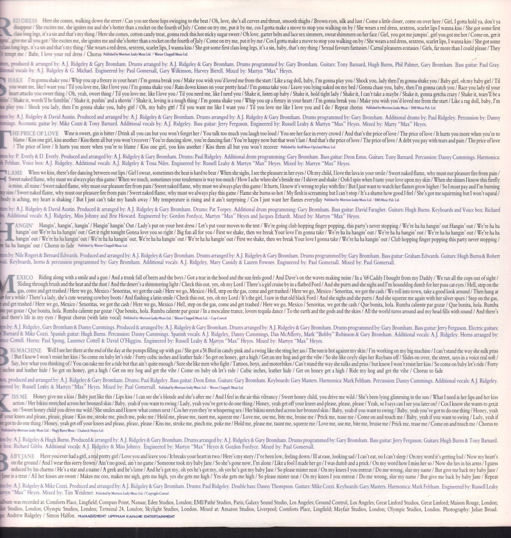 Andrew Ridgeley - Son Of Albert - Lp