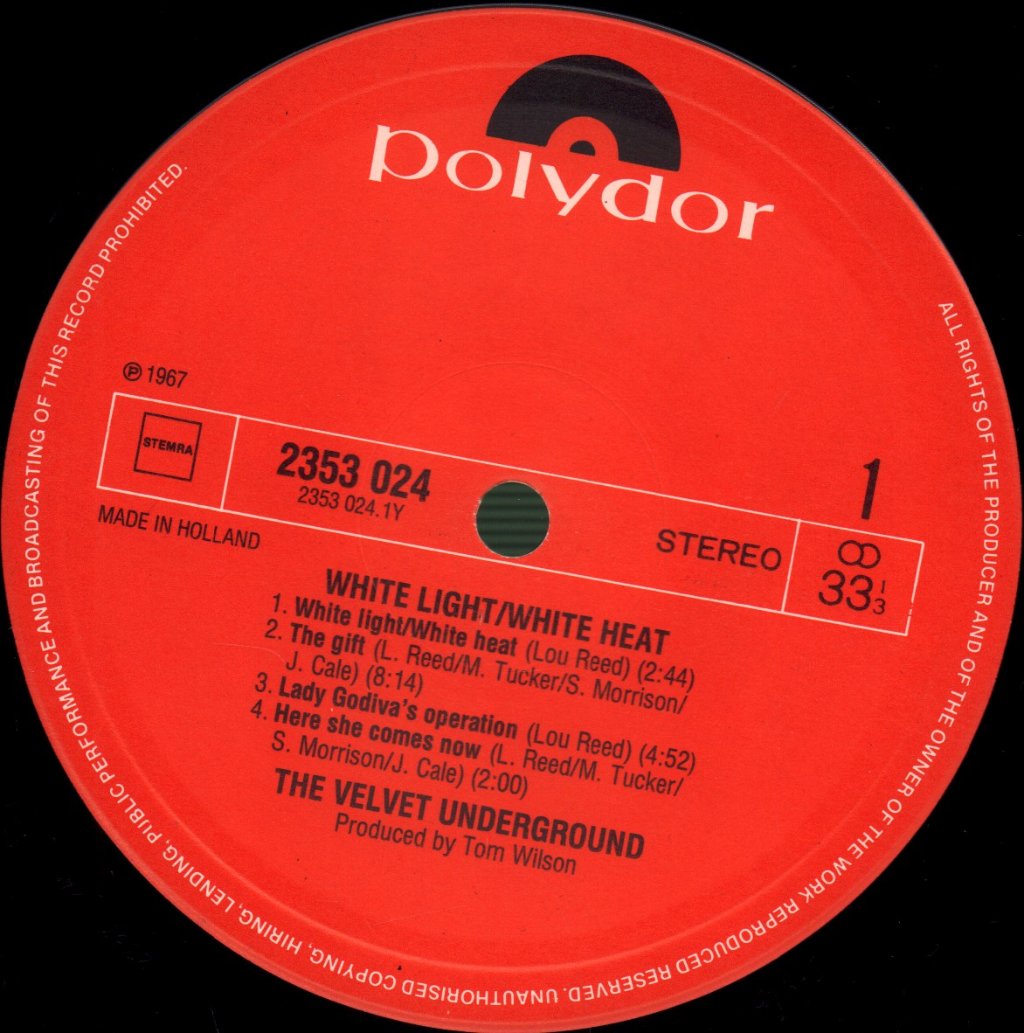 Velvet Underground - White Light/White Heat - Lp