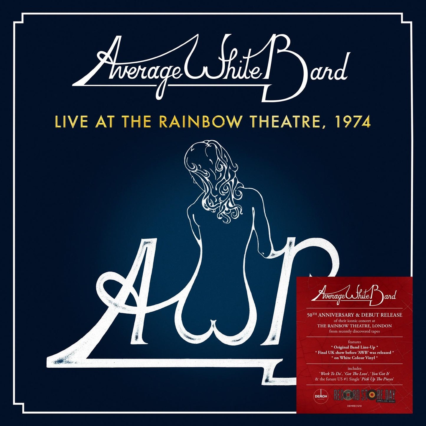 Average White Band - Live At the Rainbow Theatre 1974 - Lp