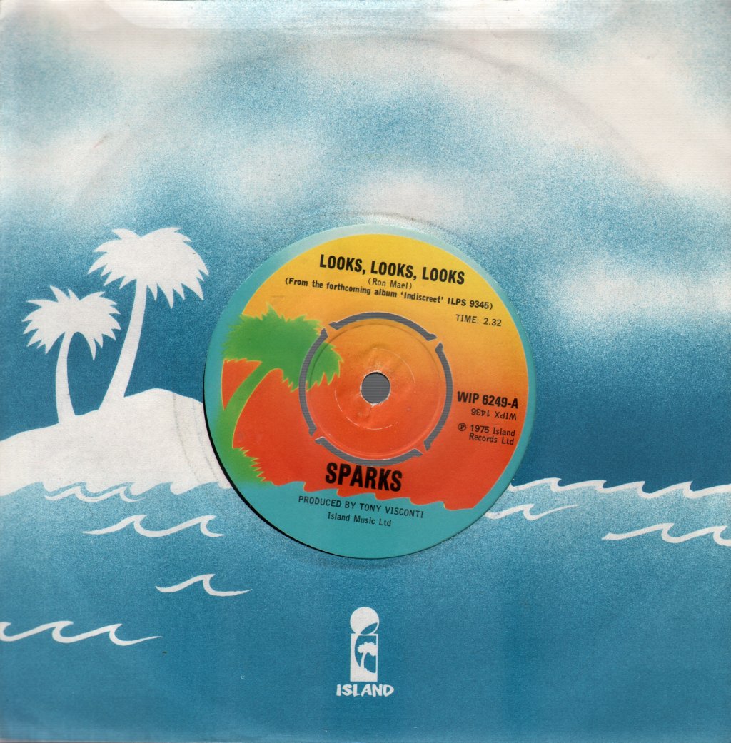 Sparks - Looks Looks Looks - 7 Inch