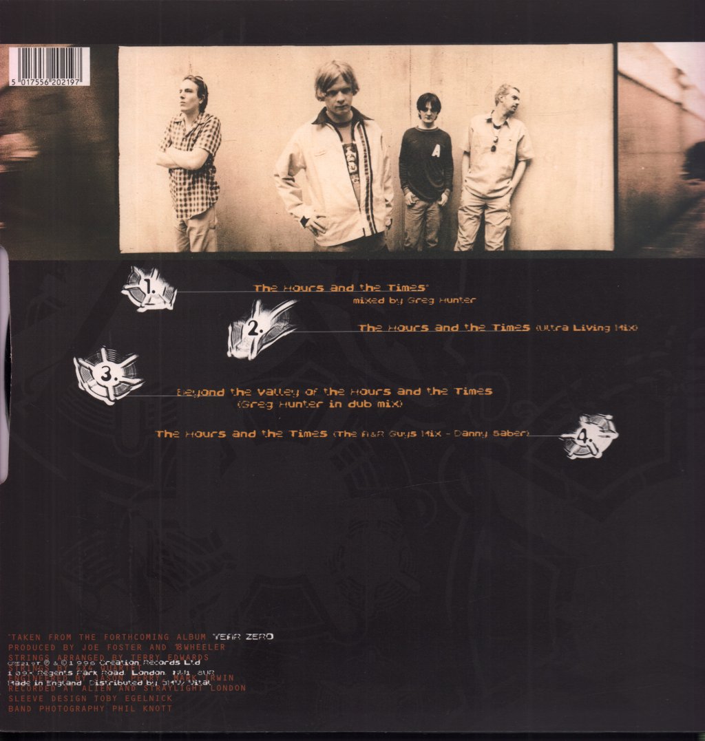 18Wheeler - Hours And The Times - 12 Inch