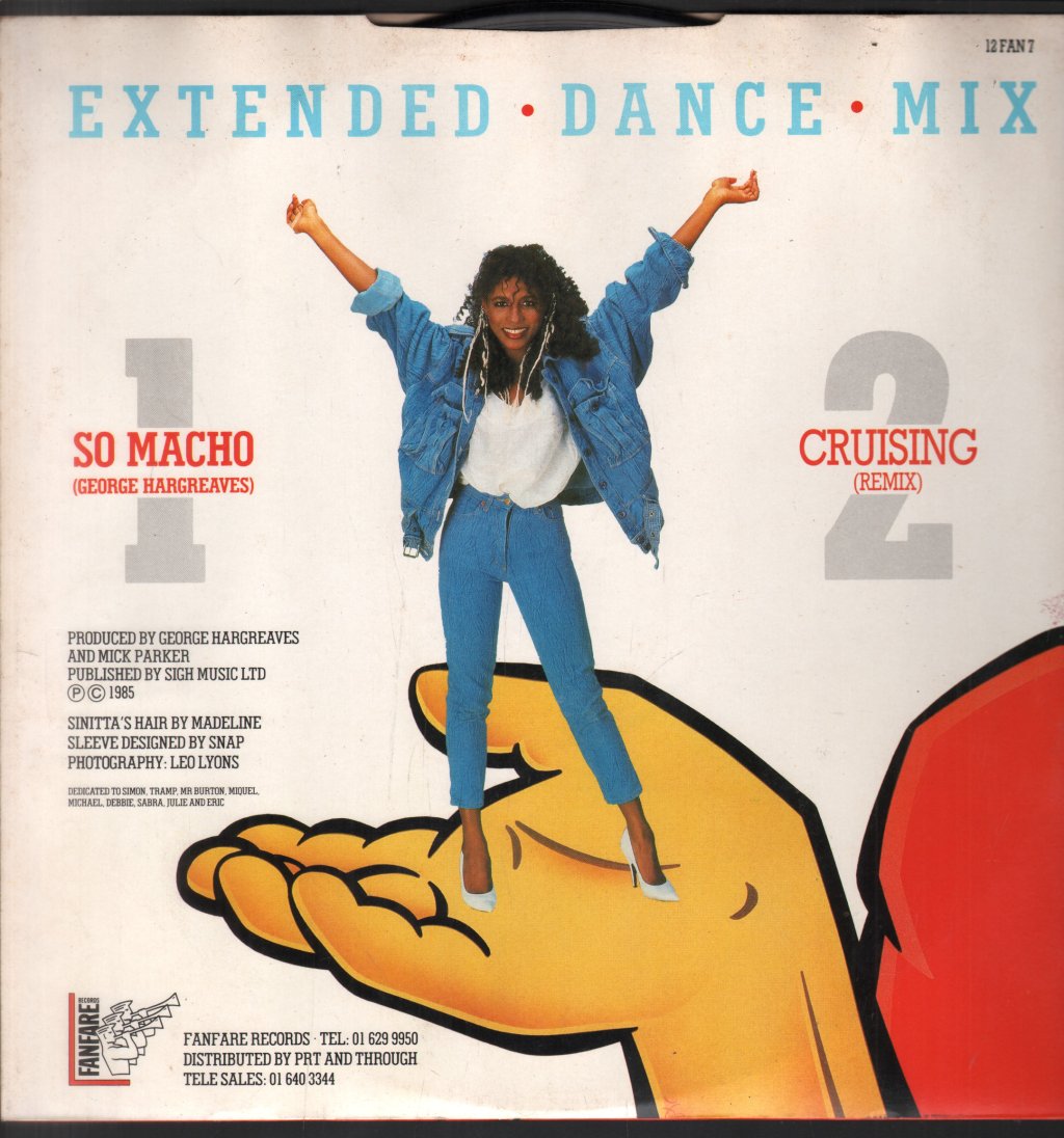 Sinitta - So Macho - 12 Inch