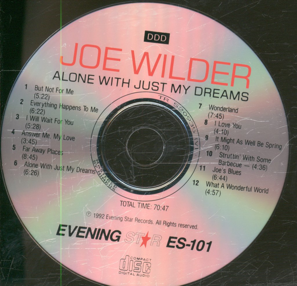 Joe Wilder - Alone With Just My Dreams - Cd