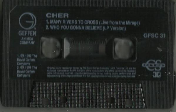 Cher - Many Rivers To Cross - Cassette