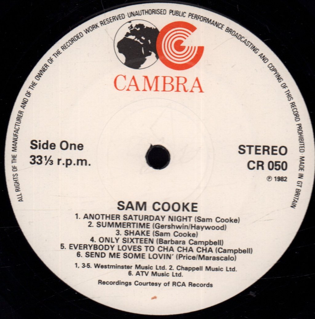 Sam Cooke - Sam Cooke - Double Lp