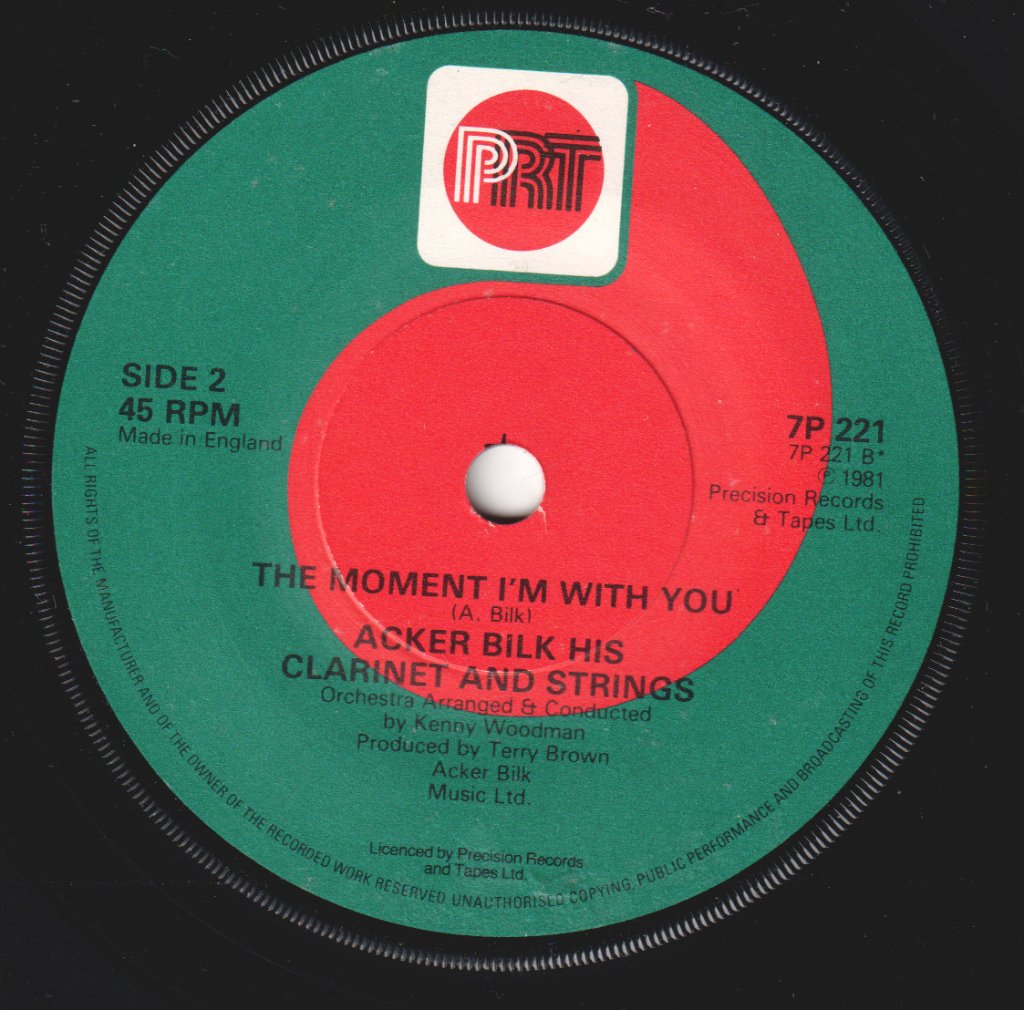 Acker Bilk His Clarinet And Strings - Find A Way - 7 Inch