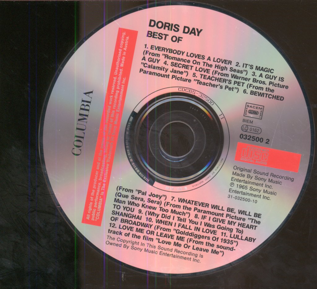 Doris Day - Doris Day's Greatest Hits - Cd