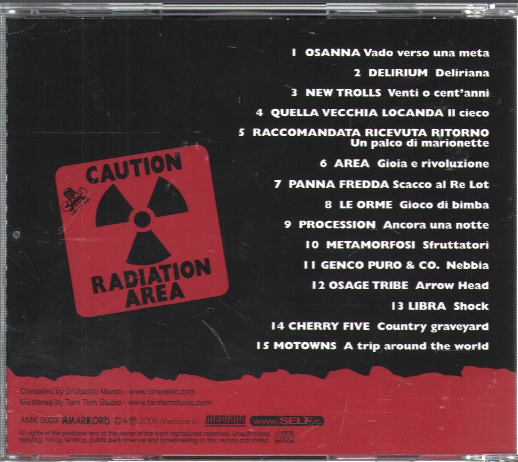 Various Artists - Rock Progressivo Italiano - Cd Set