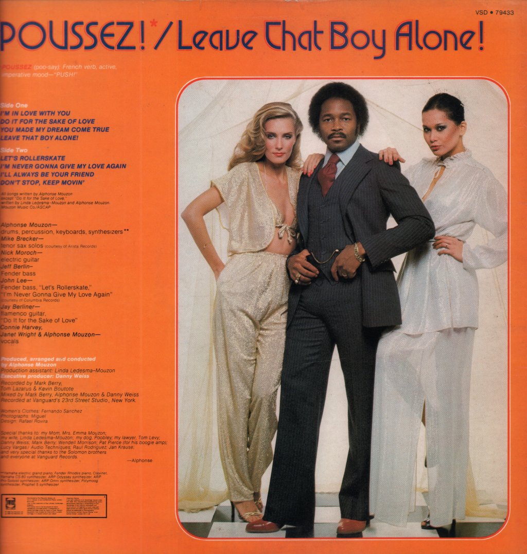 Poussez - Leave That Boy Alone - Lp