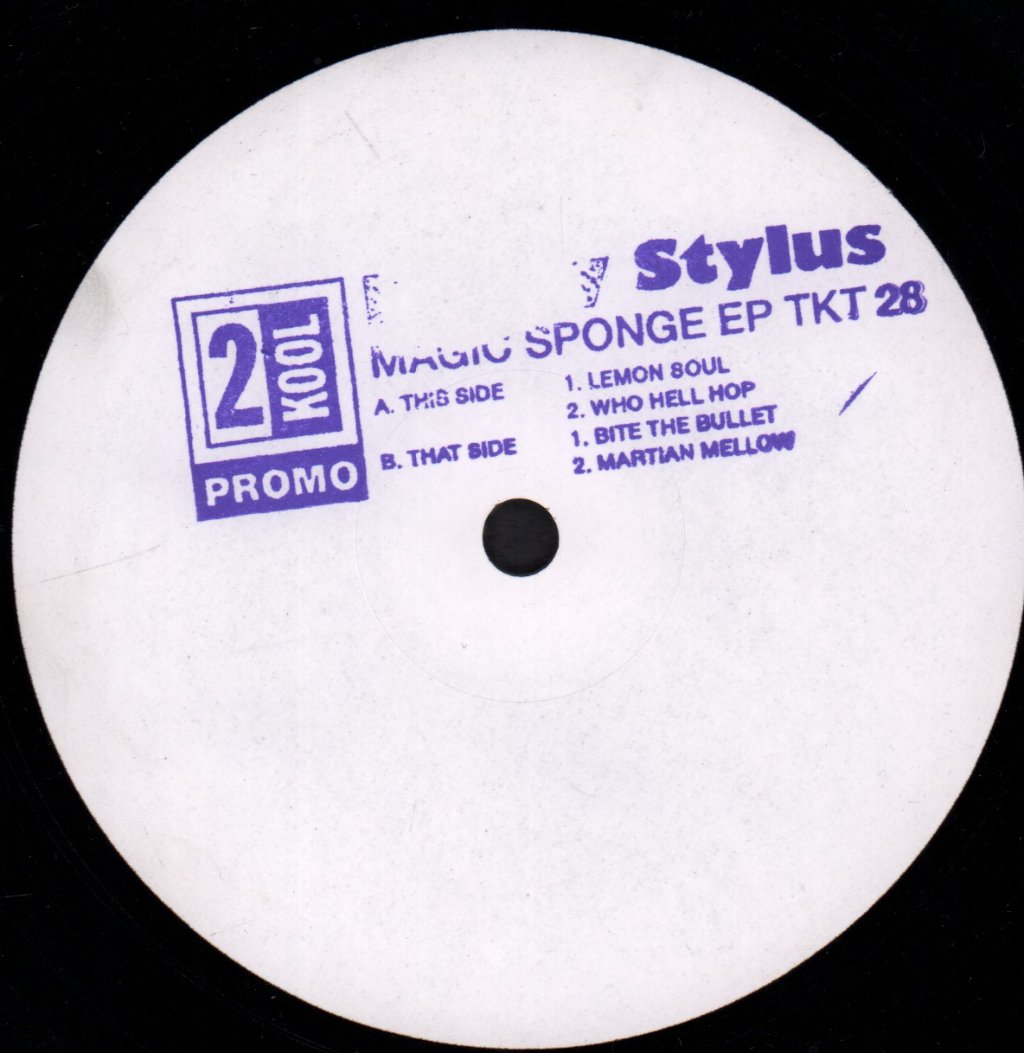 Nobby Stylus - Magic Sponge EP - 12 Inch