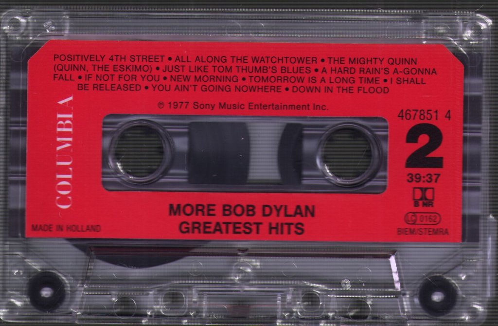 Bob Dylan - More Greatest Hits - Cassette