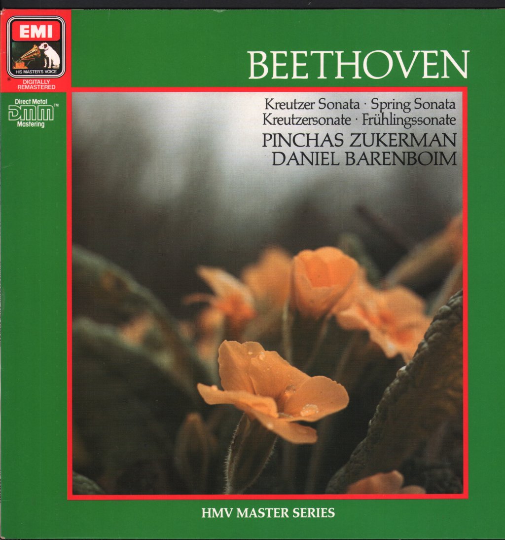 Pinchas Zukerman / Daniel Barenboim - Beethoven - Kreutzer Sonata / Spring Sonata - Lp