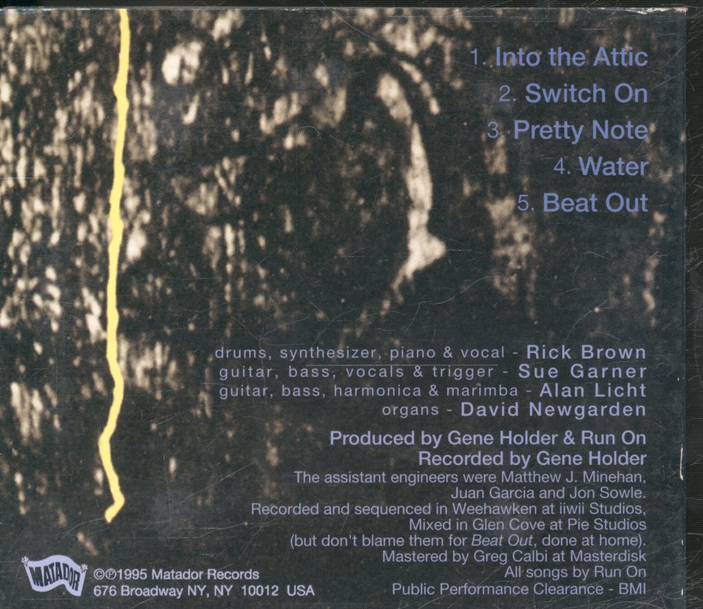 Run On - On/Off - Cd