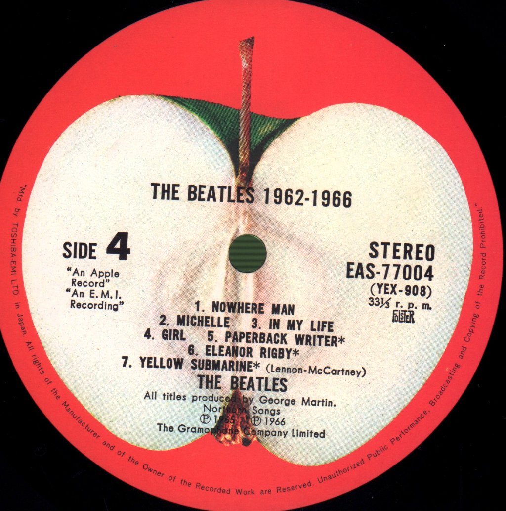 Beatles - 1962-1966 - Double Lp