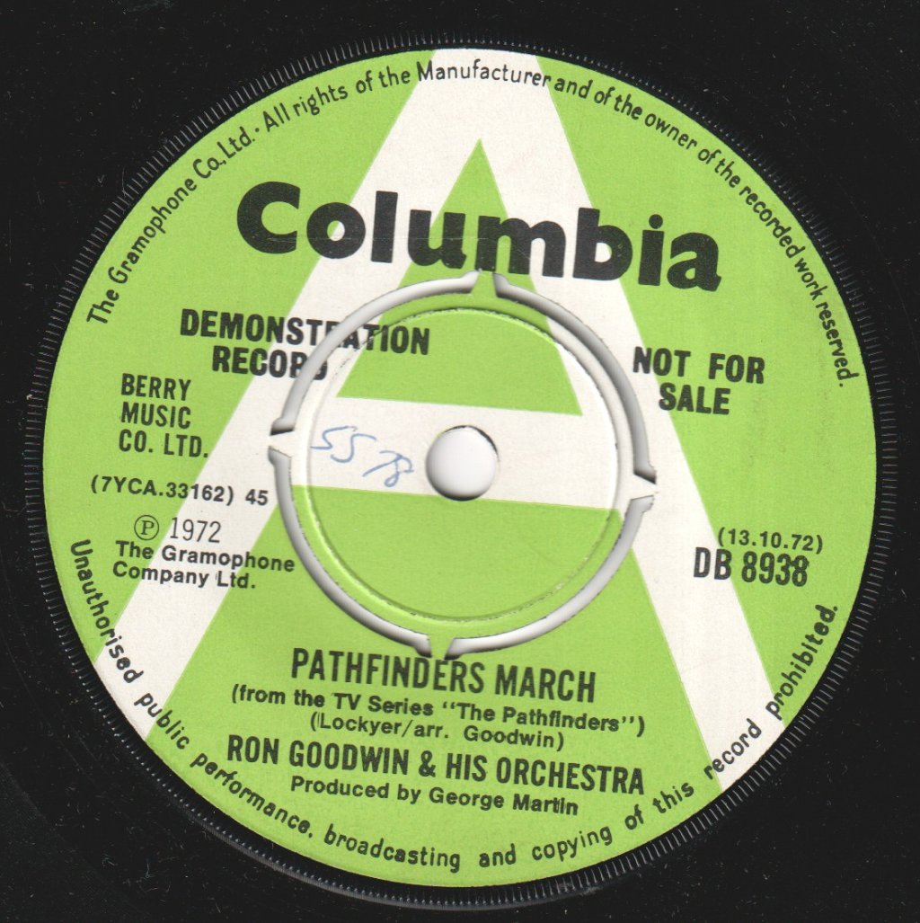 Ron Goodwin And His Orchestra - Pathfinders March - 7 Inch