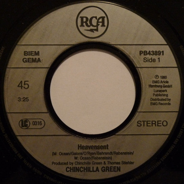 Chinchilla Green - Heavensent - 7 Inch