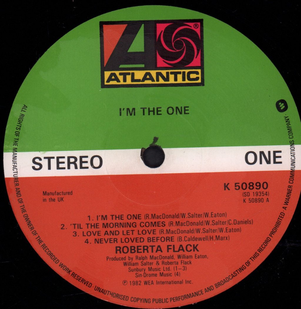 Roberta Flack - I'm The One - Lp