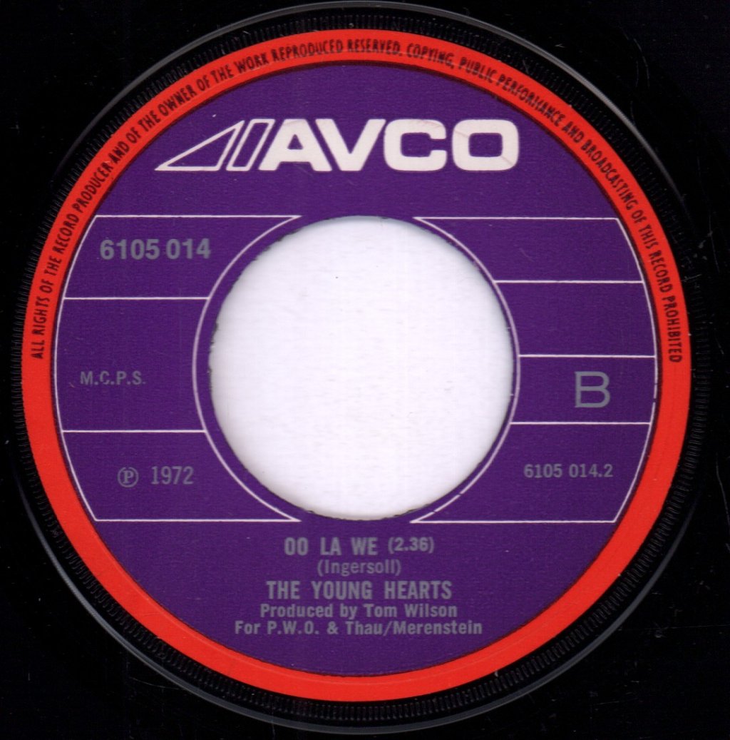 L.j. Reynolds And Chocolate Syrup/Young Hearts - Penguin Breakdown / Oo La We - 7 Inch