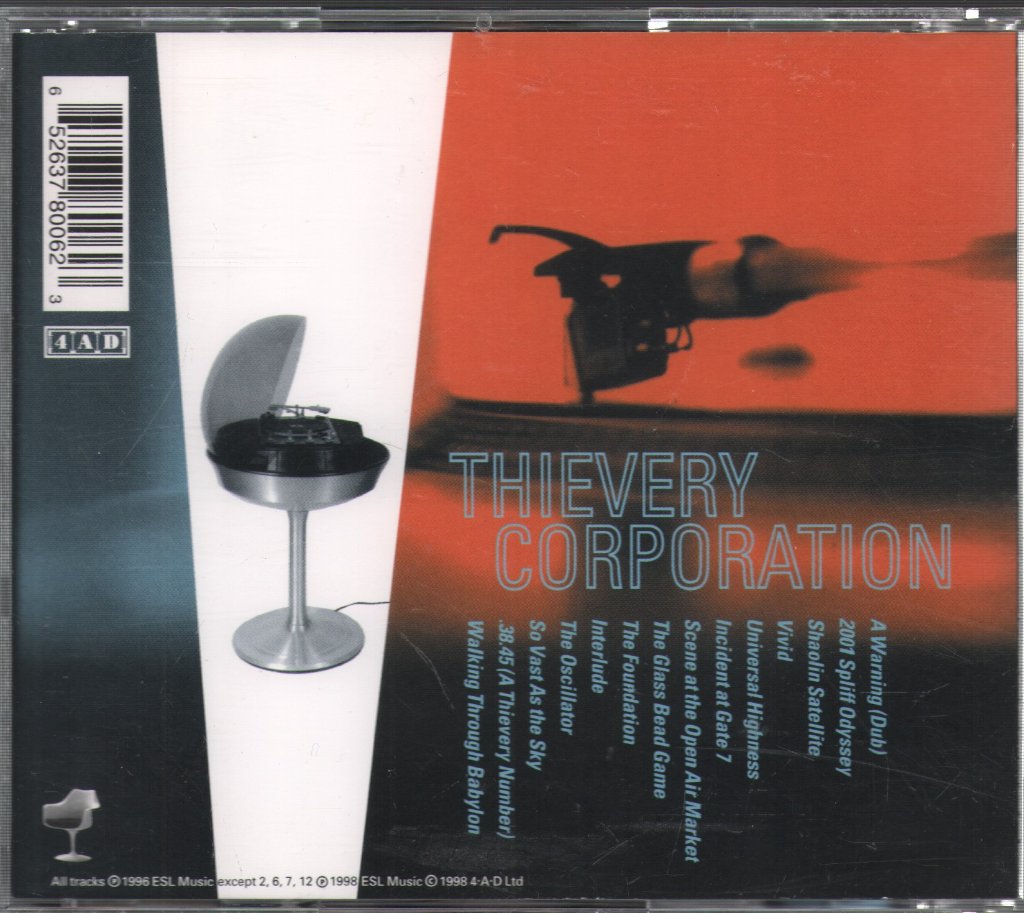 Thievery Corporation - Sounds From The Thievery Hi-Fi - Cd